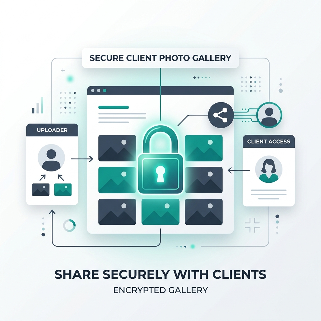 How to Share Photos Securely with High-Profile Clients
